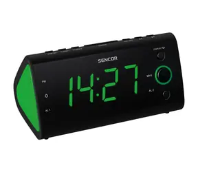 Sencor SRC 170 GN zelená / Rádiobudík / PLL FM 