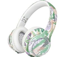Sencor SEP 710BT GR bielo-zelená / Bluetooth slúchadlá / mikrofón / IP20