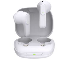 Sencor SEP 540BT biela / Bezdrôtové slúchadlá / mikrofón / Bluetooth 5.0 / dobíjacie púzdro 