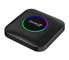Carlinkit TBOX PLUS LED / bezdrôtový adaptér do auta / CarPlay / Android Auto / Bluetooth / 64 GB / USB-C / MicroSD 