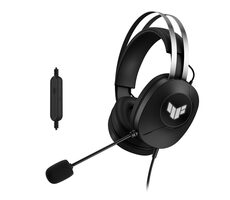 Asus TUF GAMING H1 Gen II čierna / herné slúchadlá / mikrofón / 7.1 / LED / USB-A / 2 m