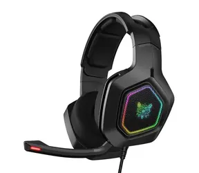 ONIKUMA K10 čierna / Herné slúchadlá / mikrofón / 3.5mm jack / RGB