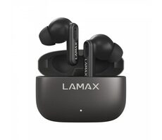 Lamax SteelClips1 ANC čierna / Bezdrôtové slúchadlá / mikrofón / Bluetooth 5.3 / výdrž až 40 h / ANC