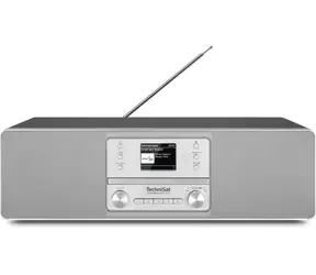 TechniSat DIGITRADIO 380 CD IR strieborná