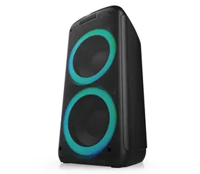 Niceboy PARTY Boss 2 čierna / Párty reproduktor / 200 W / 3.5 mm jack / USB / microSD / BT 5.0