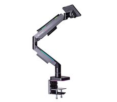 Thermaltake Single RGB Gaming Monitor Arm čierna / rameno pre monitor / 17-49" / nosnosť 20kg