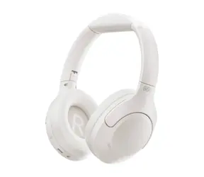QCY H3 Lite biela / Bezdrôtové slúchadlá / mikrofón / BT 5.3 / ANC / USB-C / výdrž až 60 hodín