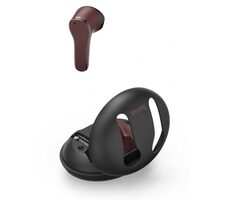 HAMA Spirit Unchained červeno-čierna / Bezdrôtové slúchadlá s mikrofónom / BT 5.3 / ENC / Qi / USB-C