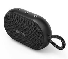 HAMA Buddy 3.0 čierna / Bezdrôtový reproduktor / BT 5.3 / IPX7 / 6W / USB-C