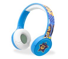 Tlapková patrola Bluetooth slúchadlá modrá / Bezdrôtové detské slúchadlá 