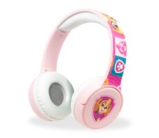 Tlapková patrola Bluetooth slúchadlá ružová / Bezdrôtové detské slúchadlá 