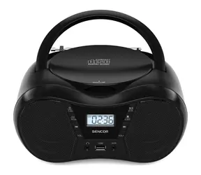 Sencor SPT 2300 BK čierna / rádio / FM / Bluetooth / CD / USB / AUX