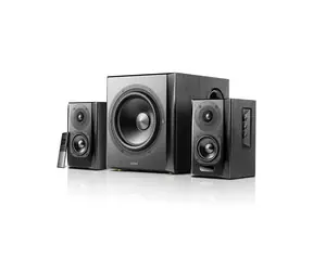 Rozbalené - EDIFIER S351DB čierna / 2.1 / reproduktory / 150W RMS / Bluetooth / 3.5 mm jack / opt. vstup / rozbalené