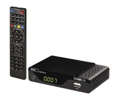 Emos 190-S HD/HD/DVB-T2/H.265/HEVC/1× USB 2.0/1× HDMI 1.4/IEC/2×IEC/SCART