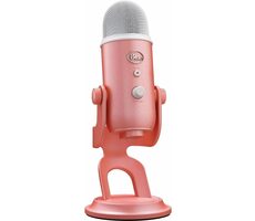 Logitech Blue Yeti ružová / stolný mikrofón / USB