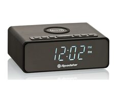 ROADSTAR CLR-700QI čierna / Rádiobudík / FM / PLL / bezdrôtové nabíjanie telefónu 