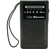 ROADSTAR TRA-1230/BK čierna / Radio / FM / 3.5mm 