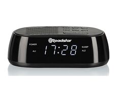 ROADSTAR CLR-2477 čierna / Rádiobudík / FM / PLL / USB 