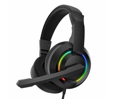 Baracuda HYDRA Herný headset / 3.5mm jack / USB / 2m / RGB 