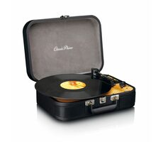 LENCO TT-116BK čierna / Gramofón v kufríku / 33 & 45 & 78 RPM / BT / RCA / repro