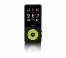 LENCO Xemio 860 zelená / MP3 & MP4 prehrávač / 2.4 "TFT / 8GB / MicroSD / 3.5 mm