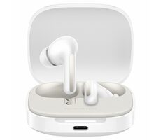 XIAOMI Redmi Buds 6 biela / Slúchadlá s mikrofónom / Bluetooth 5.4 / IP54 / ANC 