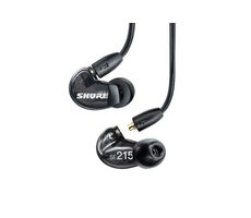 Shure AONIC 215 čierna / Slúchadlá do uší / štúdio / 3.5 mm / kábel 1.27 m 