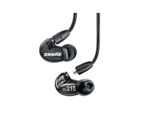 Shure AONIC 215 čierna / Slúchadlá do uší / štúdio / 3.5 mm / kábel 1.27 m 
