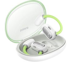 Baseus Bowie Eli Sport 1 Open-Ear zelená / Bezdrôtové slúchadlá / mikrofón / Bluetooth 5.3 / IPX4