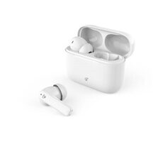 Nedis HPBT2425WT biela / bezdrôtové slúchadlá s mikrofónom / ENC / Bluetooth / až 24 hodín 