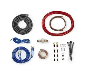 Nedis Sada Audiokonektorov do Autá / 800 W / Pozlátené / Darčekový Box
