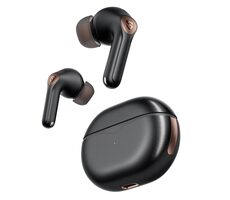 Soundpeats Air 4 čierna / bezdrôtové slúchadlá / mikrofón / Bluetooth 5.3 / IPX4 / ANC / výdrž až 26 hodín