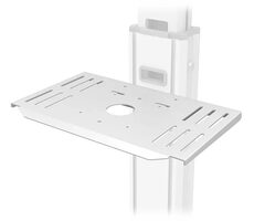 Neomounts AFLS-825WH1 biela / Multimediálna sada / Police pre kameru / Výškové nastavenie 22,5-65,1 cm / nosnosť 9 kg
