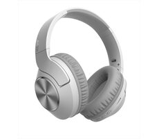 A4Tech 2Drumtek BH300 biela / bezdrôtové skladacie slúchadlá / mikrofón / Bluetooth / 3.5mm jack