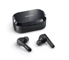 Rozbalené - Philips TAT5506BK/00 čierna / Bezdrôtové slúchadlá / mikrofón / Bluetooth 5.2 / IPX5 / ANC / rozbalené