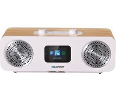Blaupunkt IR50DAB biela / internetové rádio / 20W / DAB+ / FB / budík / diaľkový ovládač / TFT displej