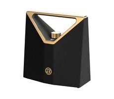 Bugani Brief PLUS BS12304 čierna & zlatá / prenosný reproduktor / 80W / IPX5 / Bluetooth 5.4