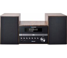 Blaupunkt MS46BT hnedá / audio systém / až 300W / CD / MP3 / Bluetooth / FM / USB / budík / diaľkový ovládač 