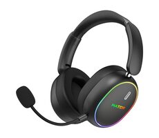 Hator ESH40 Phoenix 2 Wireless čierna / herné bezdrôtové slúchadlá s mikrofónom / 10-44000Hz / ANC / 2.4GHz / BT / USB 