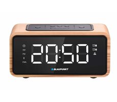 Blaupunkt CR65BT drevo / rádio budík / LED displej / stmievateľný / bluetooth