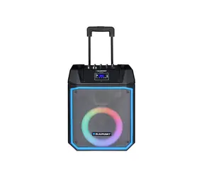 Blaupunkt MB08.2 čierna / prenosný reproduktor / BT / USB / AUX / 600W / LED / FM