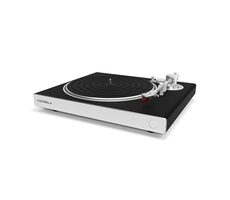 Victrola VPT-2500-BSL-INT Hi-Res strieborná / Gramofón / 2 rýchlostné / BT / RCA / predzosilňovač