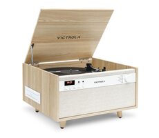 Victrola VTA-820SB-NAT-INT Century béžová / Gramofón / 3 rýchlostné / BT / RCA / 3.5mm jack 