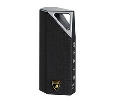 BUGANI Brief BS12305 Lamborghini čierna & strieborná / prenosný reproduktor / 28W / IPX7 / Bluetooth 5.4