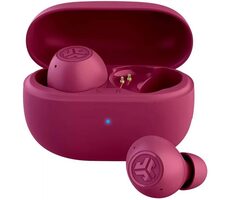 JLAB Go Pop TWS Earbuds ružová / bezdrôtové slúchadlá s mikrofónom / ANC / BT 5.3 