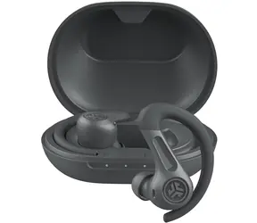 JLAB JBuds Sport 4 TWS Earbuds sivá / bezdrôtové slúchadlá s mikrofónom 