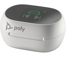 Poly 8L5B0AA Špunt do uší pre skutočné bezdrôtové slúchadlá biela / certifikované pre Microsoft Teams / 2 ks