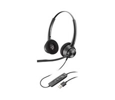 Poly EncorePro 310 čierna / Náhlavná súprava / mikrofón / dve slúchadlá / USB-A