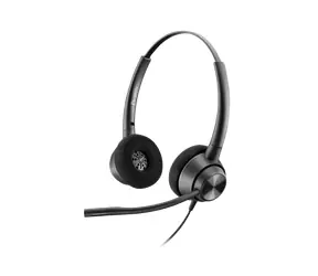 Poly EncorePro 350 čierna / Náhlavná súprava / mikrofón / dve slúchadlá / USB-A