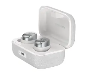 Sennheiser Momentum True Wireless 4 bielo-strieborné / bezdrôtové slúchadlá do uší / mikrofón / USB-C / ANC